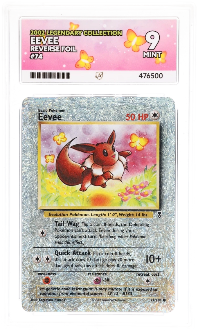 ACE 9 Eevee - Legendary Collection 2002 - 74/110 - Reverse Foil