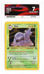 ACE 7 Muk - Fossil 1999 - 13/62 - Holo - 1st Edition
