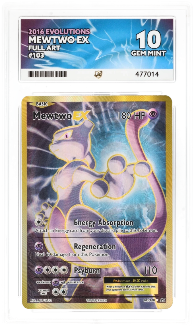 ACE 10 Mewtwo EX - Evolutions 2016 - 103/108 - Full Art