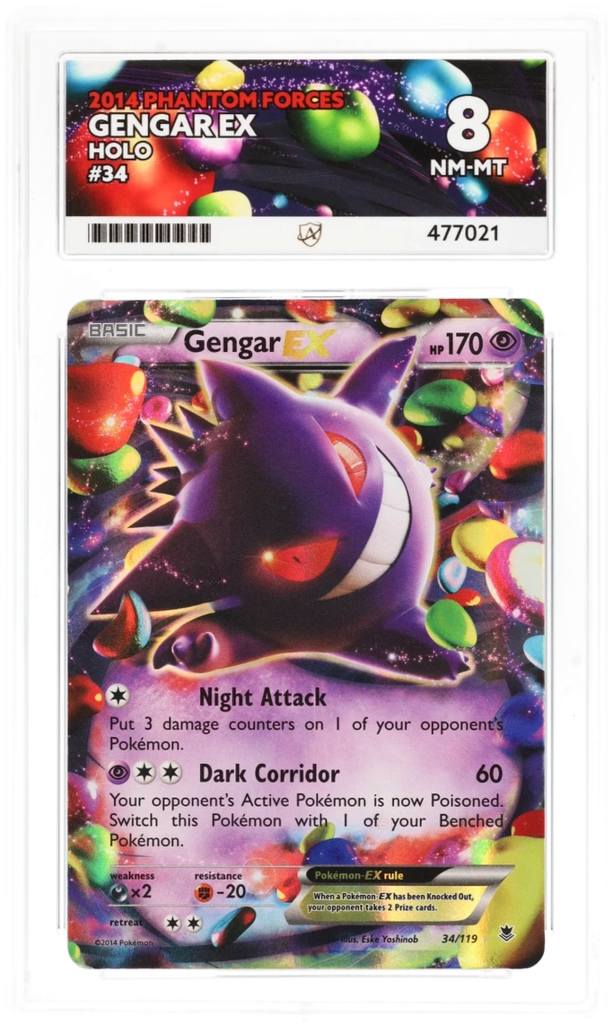 ACE 8 Gengar EX - Phantom Forces 2014 - 34/119 - Holo