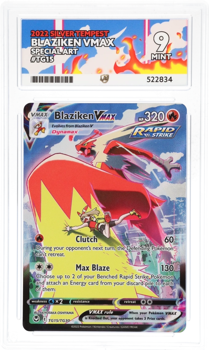 ACE 9 Blaziken VMAX - Silver Tempest 2022 - TG15/TG30 - Special Art