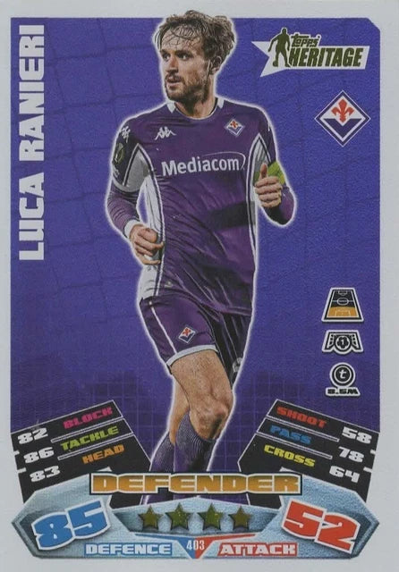 Luca Ranieri - Topps Match Attax 2025/26 Heritage 403