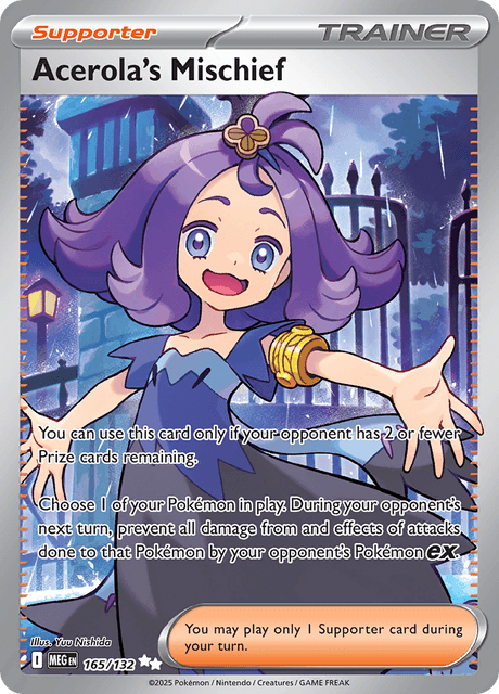 Acerola's Mischief - Mega Evolution (MEG) 165/132