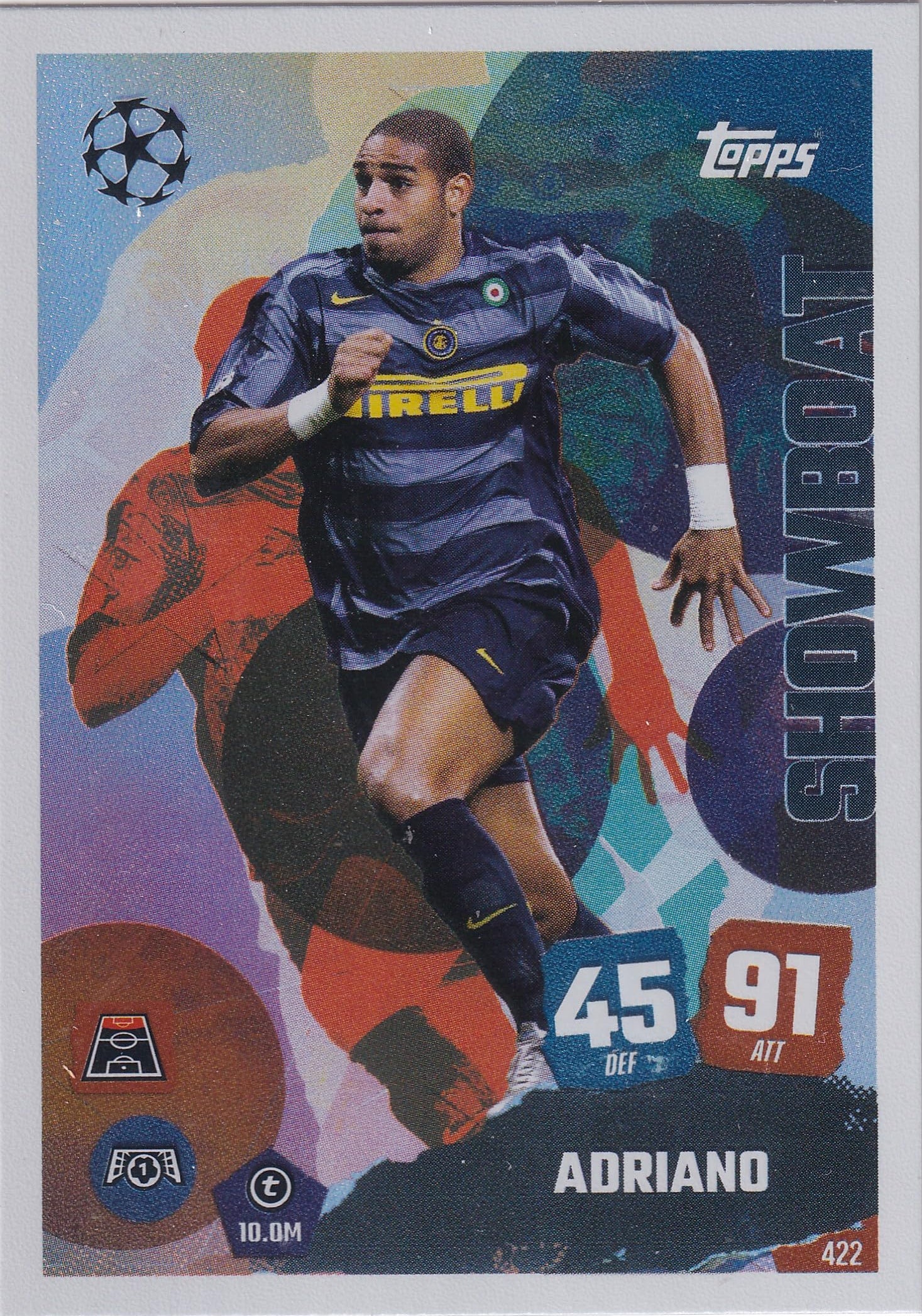 Adriano - Topps Match Attax 2025/26 Showboat 422