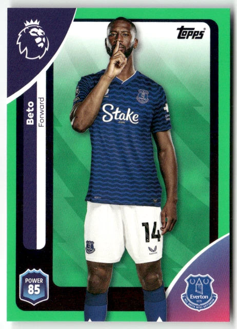 Beto Green Parallel - Topps Premier League 2025/26