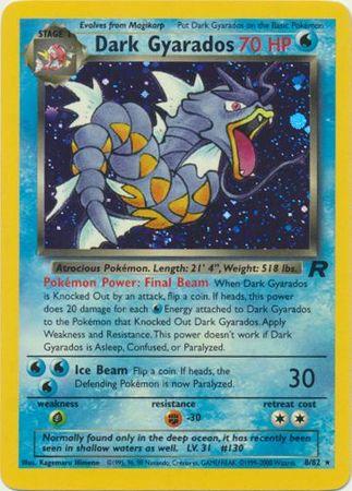 Dark Gyarados Holo - Team Rocket (TR) 8/82