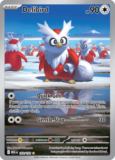 Delibird - Mega Evolution (MEG) 152/132