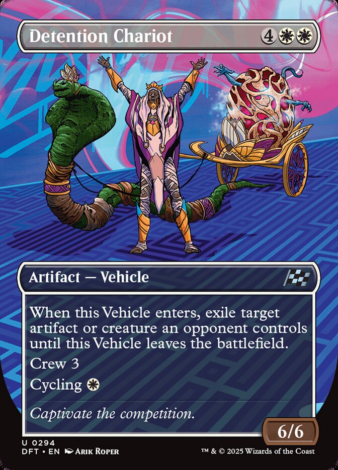 Detention Chariot (Borderless) - Aetherdrift (DFT) 0294