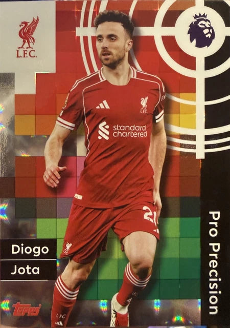 Diogo Jota Pro Precision - Topps Premier League 2025/26