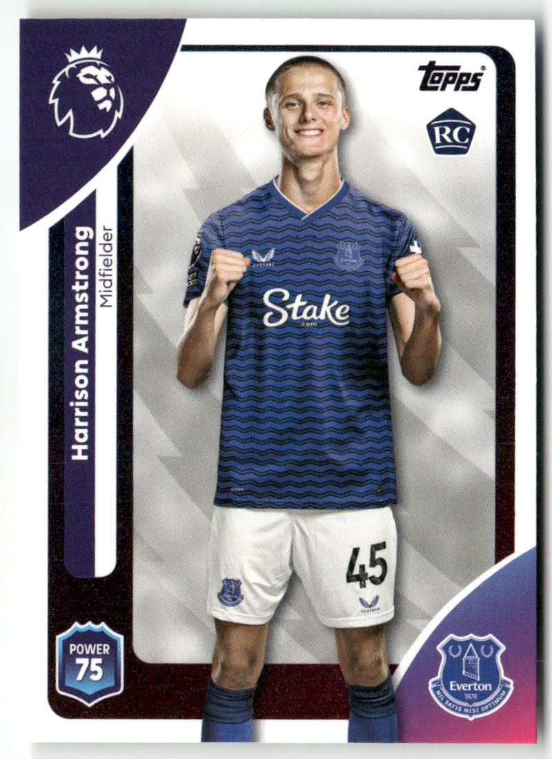 Harrison Armstrong Base Rookie  - Topps Premier League 2025/26