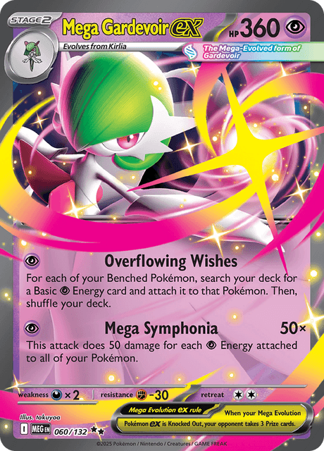 Mega Gardevoir ex - Mega Evolution (MEG) 060/132