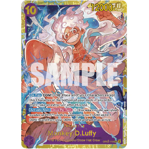 Monkey.D.Luffy (Secret) - Premium Booster 01 (PRB) OP05-119