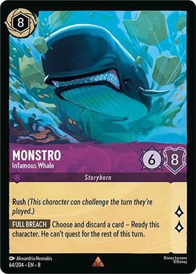 Monstro Infamous Whale - Reign of Jafar 64/204