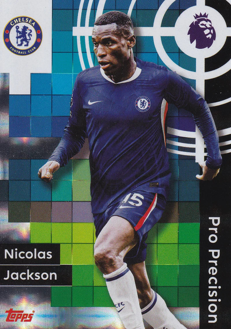 Nicolas Jackson Pro Precision - Topps Premier League 2025/26