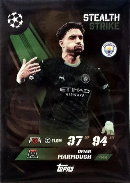 Omar Marmoush - Topps Match Attax 2025/26 Stealth Strike 444