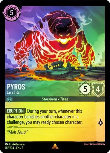 Pyros Lava Titan (Holo) - Into the Inklands 187/204
