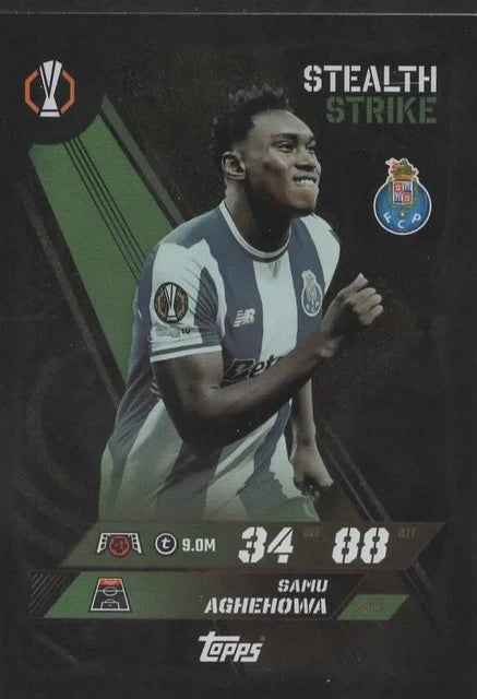 Samu Aghehowa - Topps Match Attax 2025/26 Stealth Strike 458