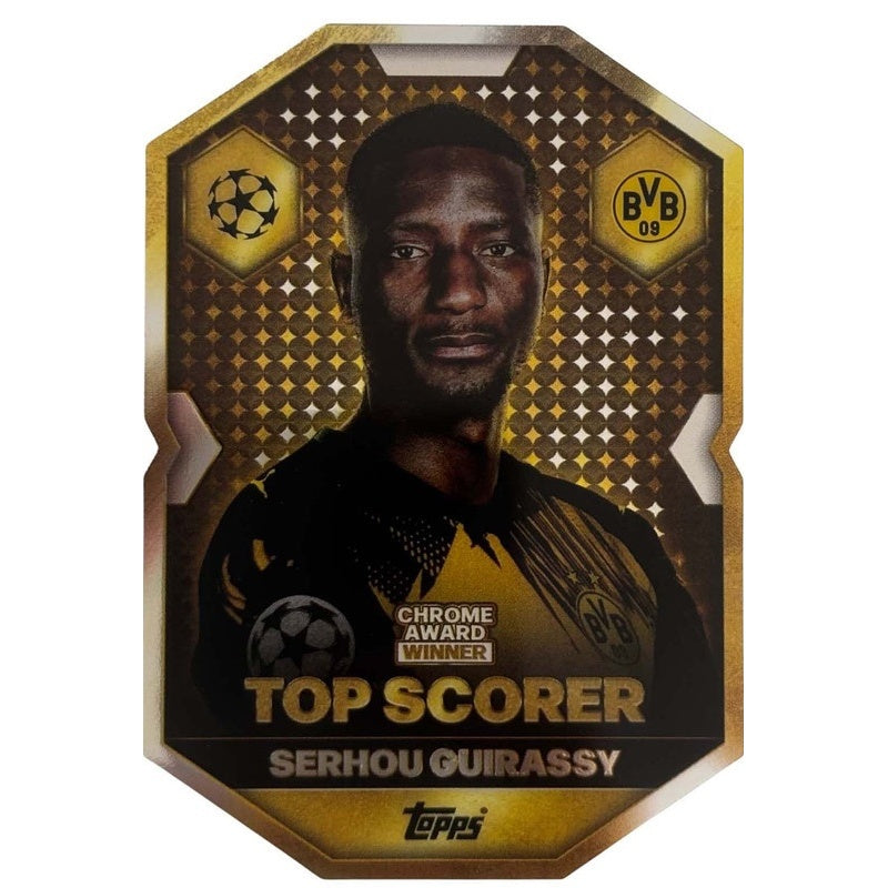 Serhou Guirassy - Topps Match Attax 2025/26 Chrome Award Winner CA 9