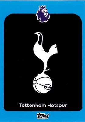 Tottenham Hotspur Badge Blue Parallel - Topps Premier League 2025/26