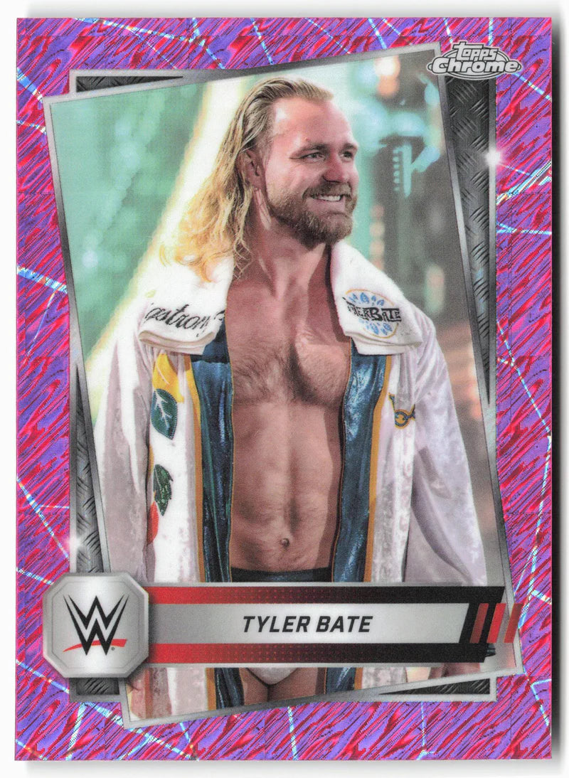 Tyler Bate - WWE Topps Chrome Pink Shimmer - 157